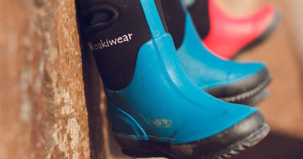 blue oakiwear boots