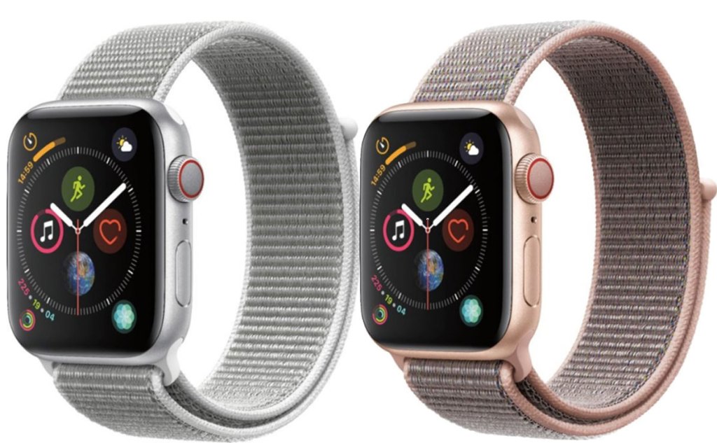 Apple Watch Series 4 GPS + Cellular 40mm - Pink and gray