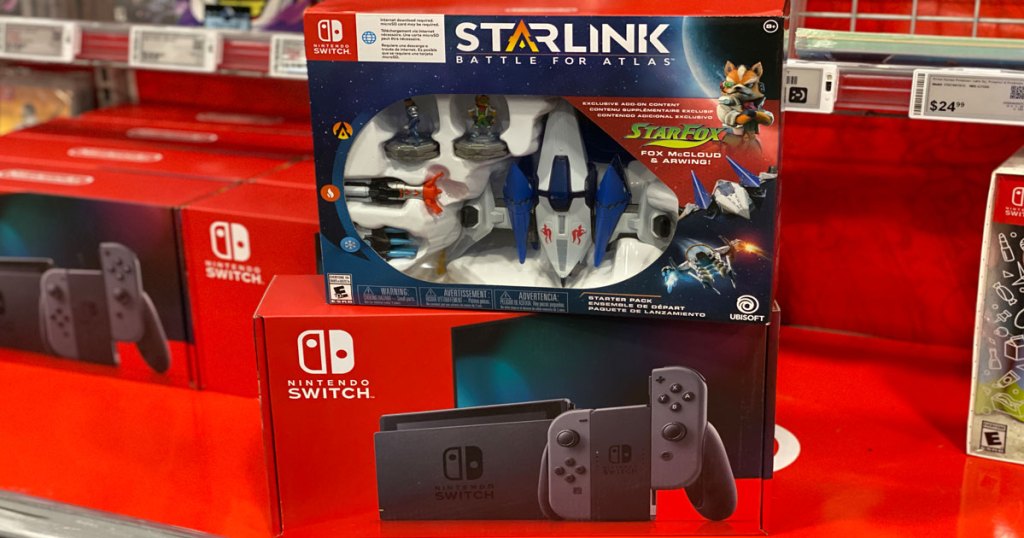 Nintendo Switch Game Console with Starlink Battle for Atlas Starter pack in store 