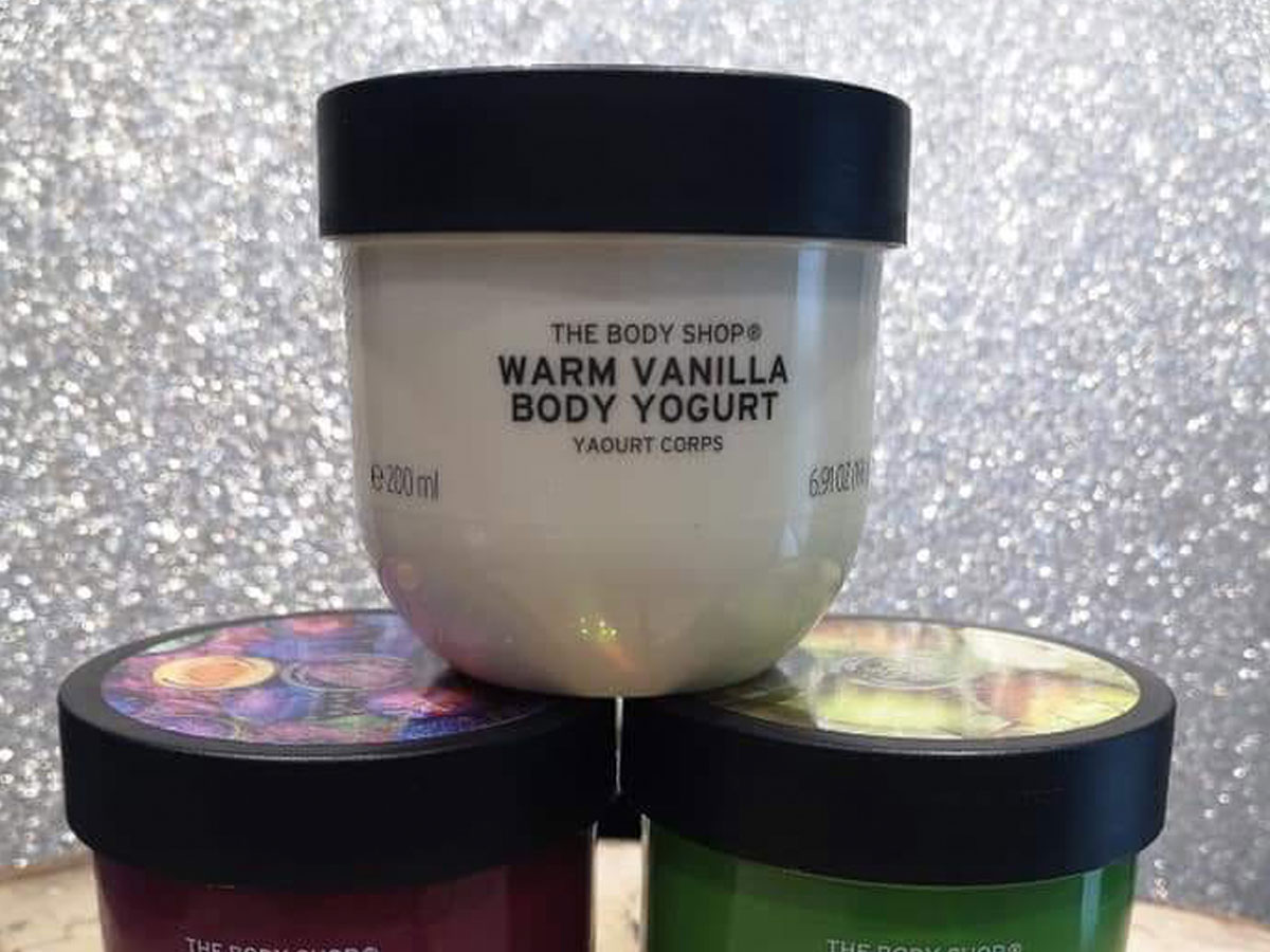 the body shop warm vanilla body yogurt 