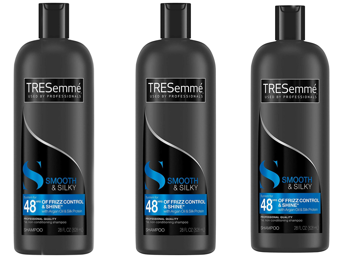 Tresemme Shampoo bottles