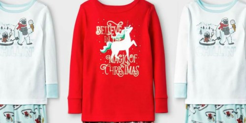 Cat & Jack Toddler Holiday Pajama Sets Only $3.99 at Target