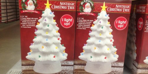 Mr. Christmas Ceramic Pre-Lit 16″ Tree Just $19 on Walmart.online