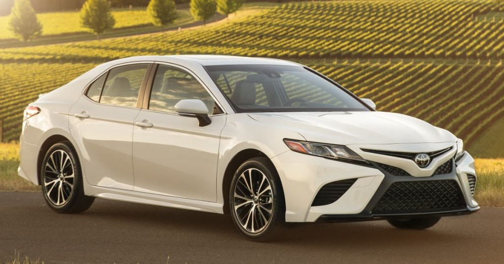 2010 white Toyota Camry