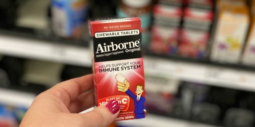 New $1/1 Airborne Product Coupon = 35% Off Immune Support Chewables at Target