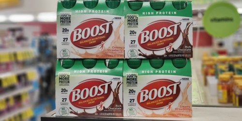 Boost Nutritional Drinks 6-Packs Only $4 Each at Walgreens (Regularly $9) | Starts 2/7