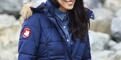 Canada Weather Gear Women’s Puffer Coats from $59.99 on Zulily.online