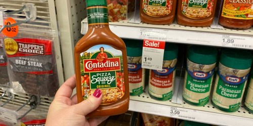 Contadina Squeeze Pizza Sauce Only 89¢ at Target (Just Use Your Phone)