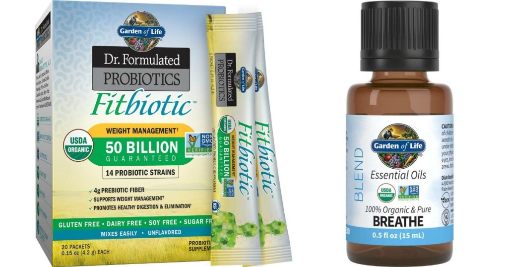 Fitbiotic and Breathe Oil Blend