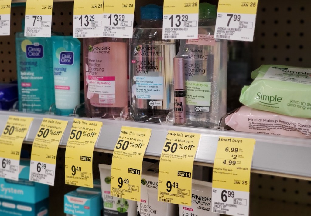 Garnier Micellar Waters at Walgreens