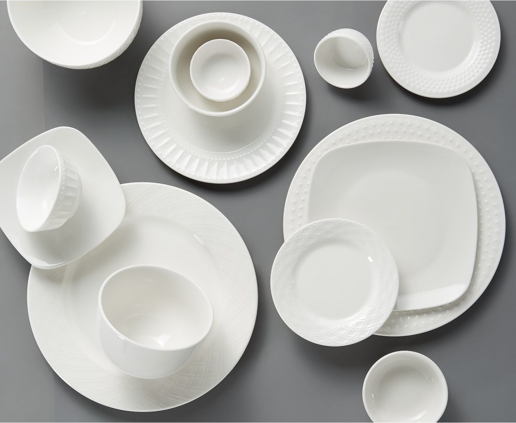 Gibson White Dinnerware