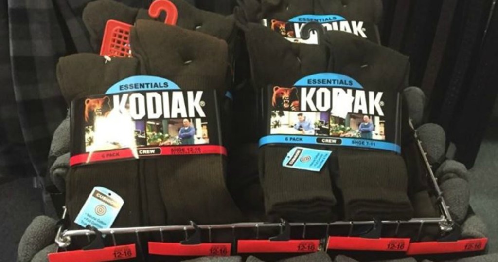 Kodiak Socks in Store Bin