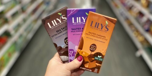 60% Off Lily’s Chocolate Bars at Target | Keto-Friendly