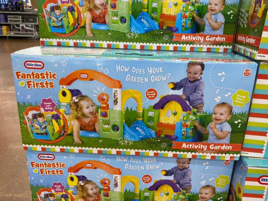 Little Tikes brand playset for kids in box on display in store