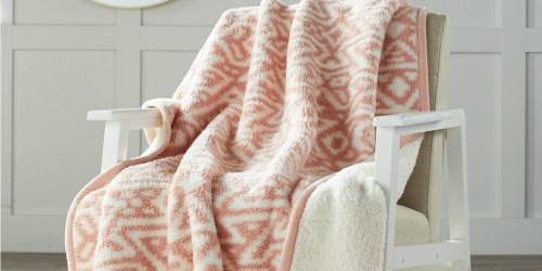 Better Homes & Gardens Sherpa Throws & Jumbo Throw Pillows as Low as $11 at Walmart