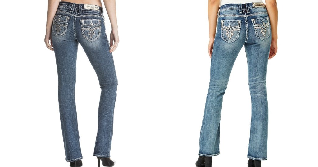 Women modeling Rock republic Jeans from Zulily