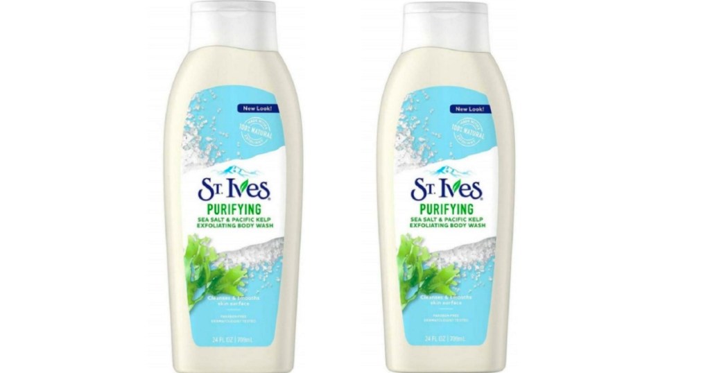 St Ives Sea Salt Body Wash