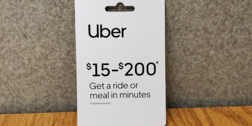 $100 Uber eGift Card Only $90 at Walmart.online