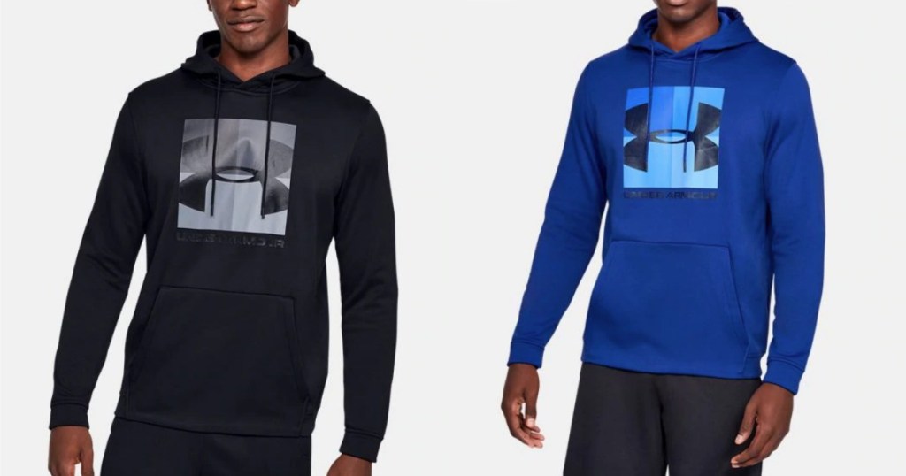 men modeling Under Armour Men's Hoodies