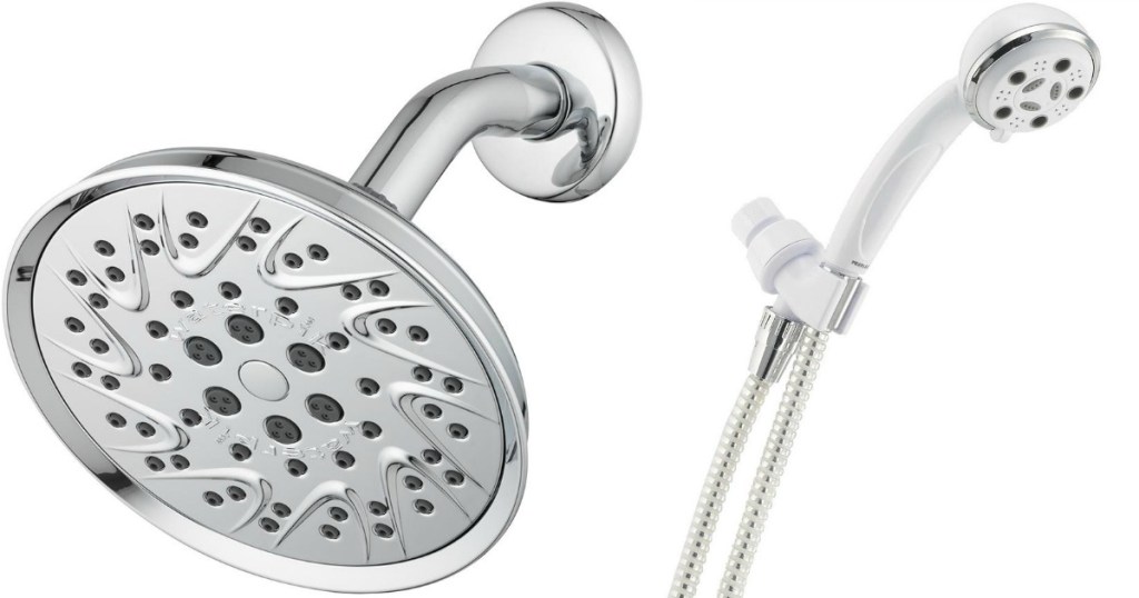 Waterpik and Delta Shower Heads