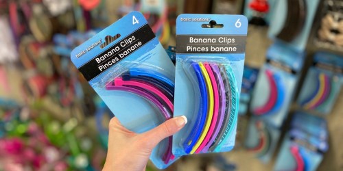 Banana Clips are Back! Grab SIX for Just $1 at Dollar Tree