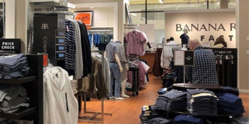 Up to 90% Off Banana Republic Factory Men’s & Women’s Apparel