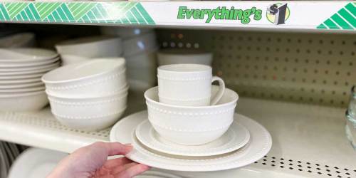 Ceramic & Glass Dinnerware Only $1 at Dollar Tree