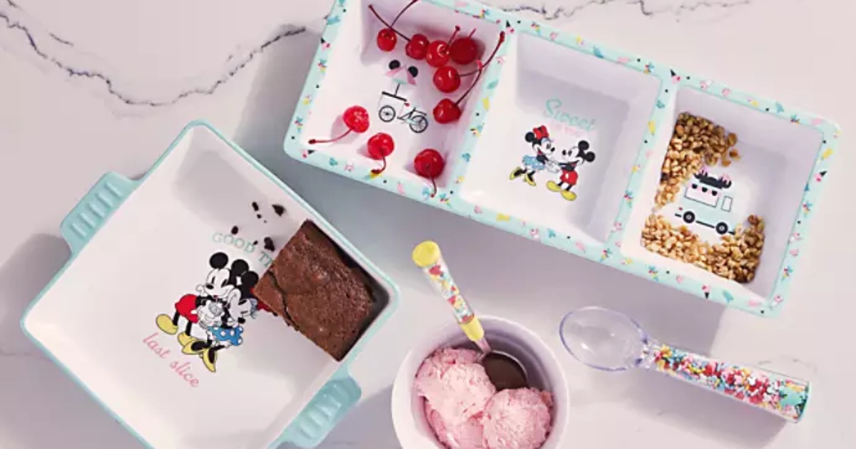 Disney Sweet Shop tableware