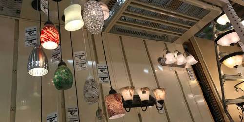 Up to 80% Off Lighting Clearance at Home Depot | Chandeliers, Pendant, Wall Mounts & More