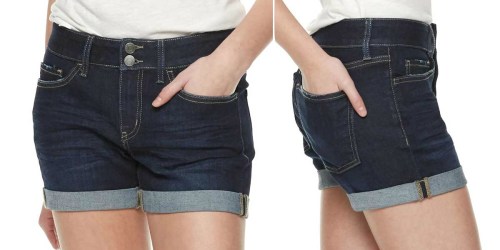 SO Juniors’ Denim Shorts Just $5.78 at Kohl’s (Regularly $34)