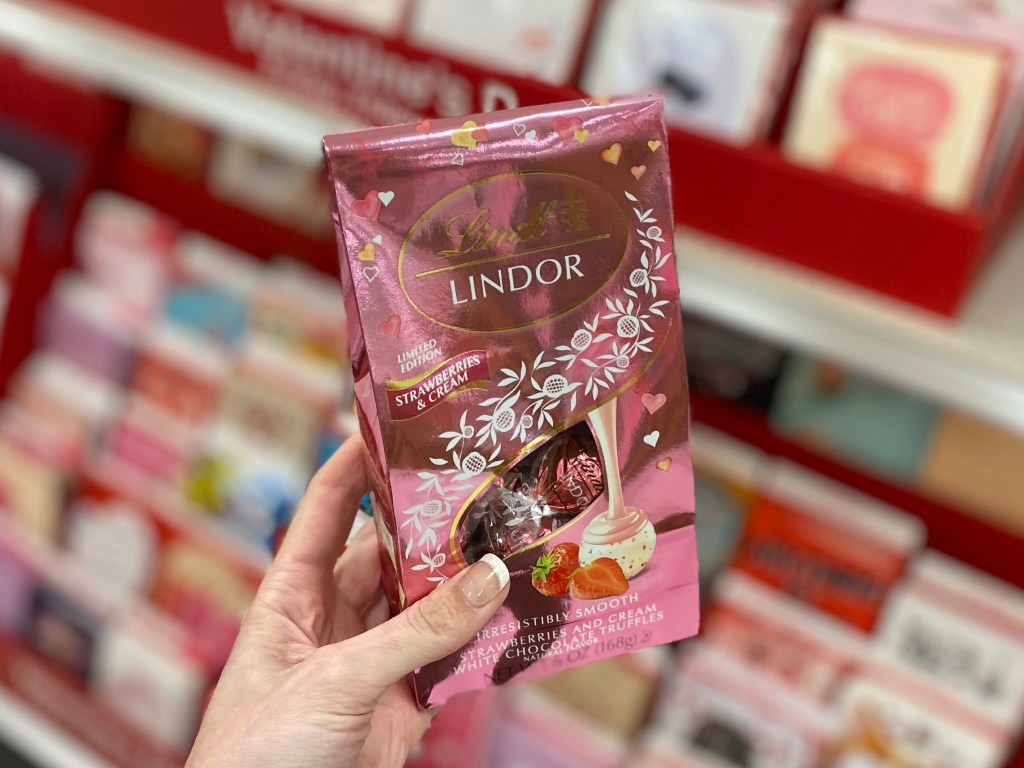 Lindor Straberries & Cream truffles at Target