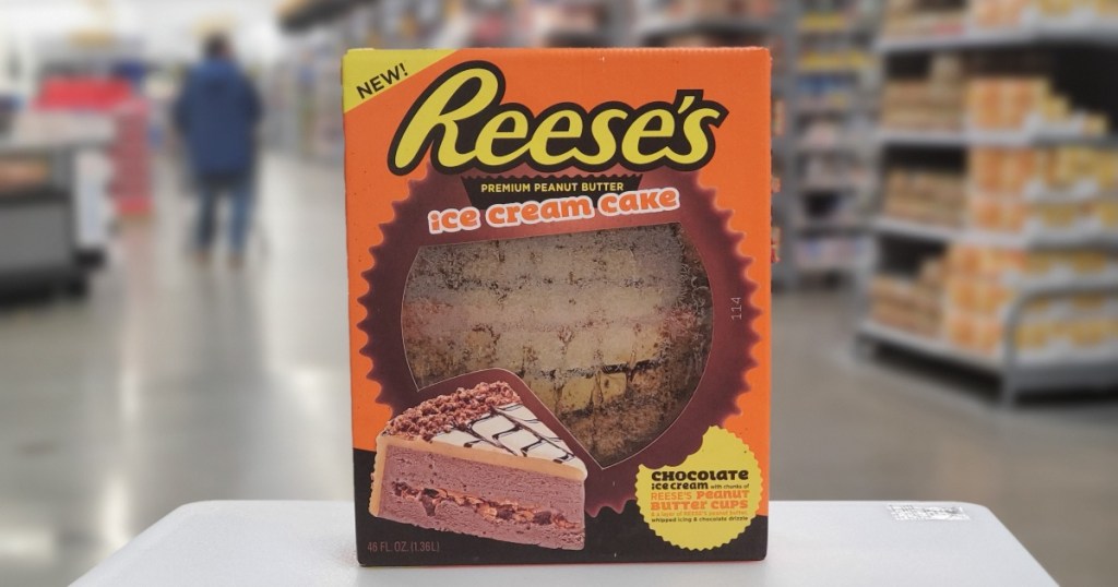 Reese's Ice Cream Cake