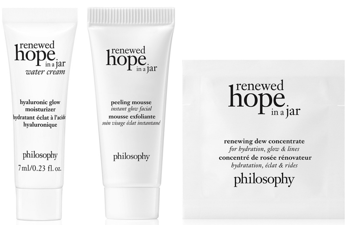 philosophy renewed hope in a jar set