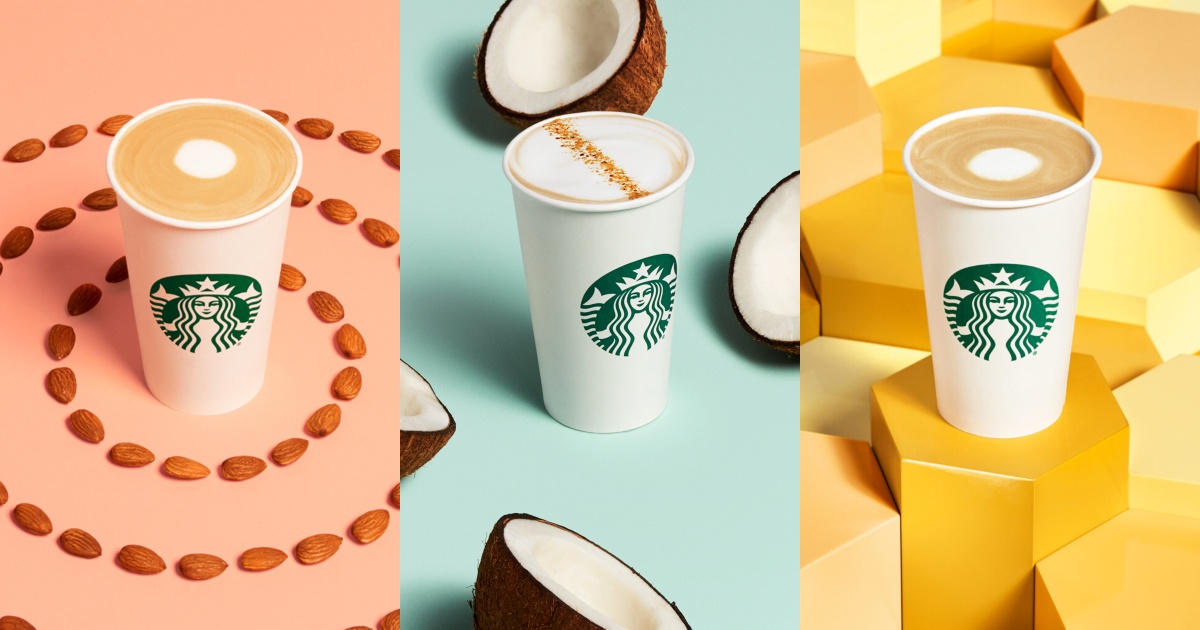 three new Starbucks hot beverages