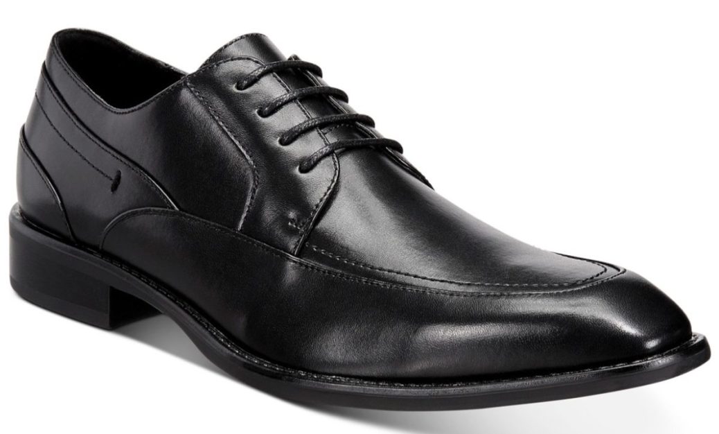 Black men's dress shoes