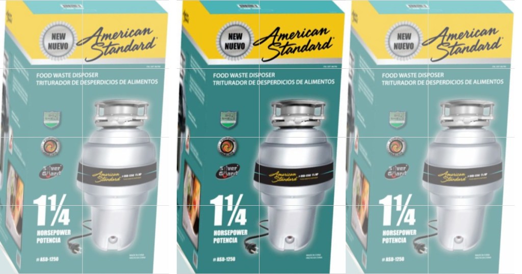 American Standard Waste King Garbage Disposal