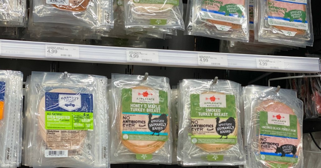 Applegate Lunchmeats on Target shelf