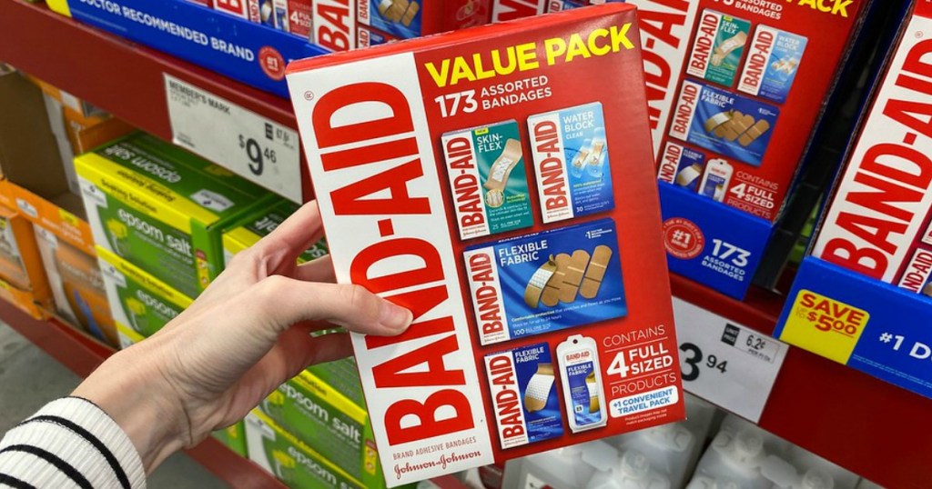 Band-Aid multi pack at Sam's Club