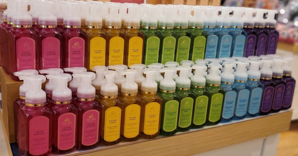 Bath & Body Works Hand Soap Display 