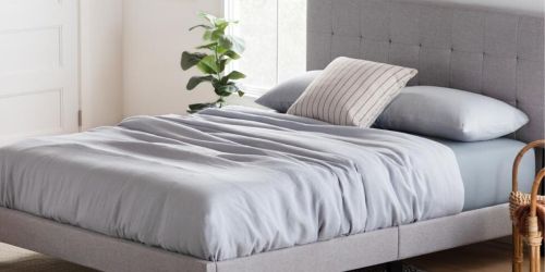 Up to 40% Off Upholstered Bed Frames at Home Depot + Free Shipping