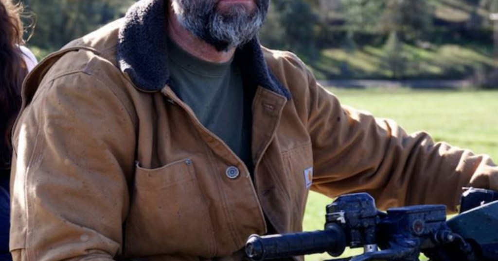 Man on 4 wheeler wearing Carhartt Men's Jackets (1)