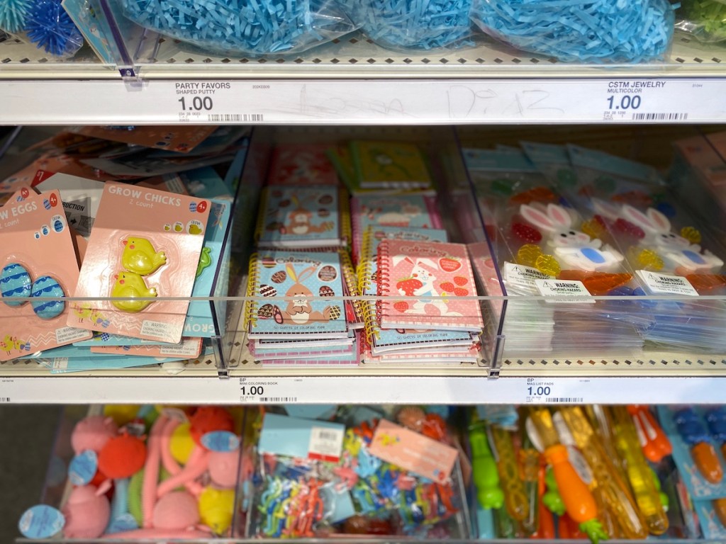 Easter items at Target Dollar Spot