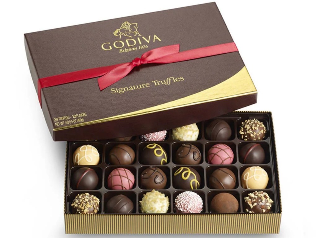 GODIVA 24-Piece Signature Truffle Gift Box