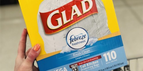 Glad Tall Kitchen Trash Bags 110-Count Just $10.38 Shipped on Amazon