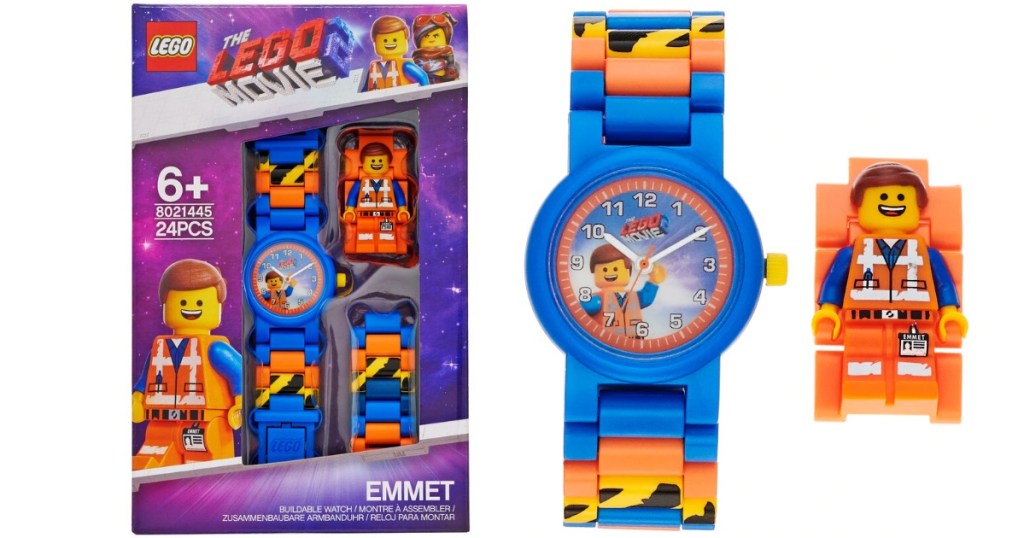 LEGO Emmet watch and box