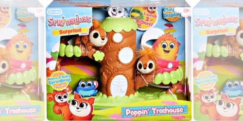 Little Tikes Springlings Surprise Poppin’ Treehouse Set Only $9.99 (Regularly $30)