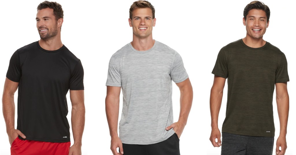 Men's Tek Gear tees