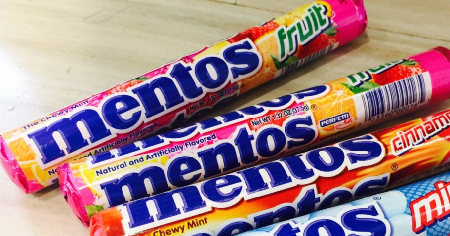 Mentos Candy Rolls 6-Pack Only $2.76 Shipped on Amazon