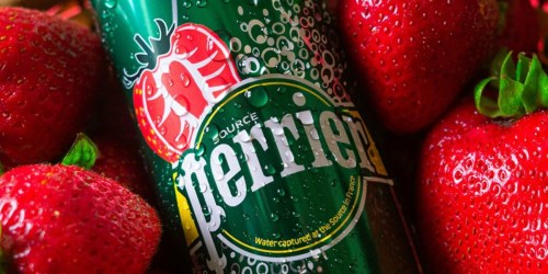 Perrier Sparkling Mineral Water Cans 30-Pack from $10.89 Shipped on Amazon