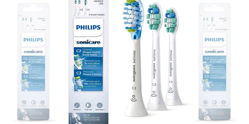 Philips Sonicare Replacement Toothbrush Heads 3-Pack Only $12.82 or Less Shipped on Amazon